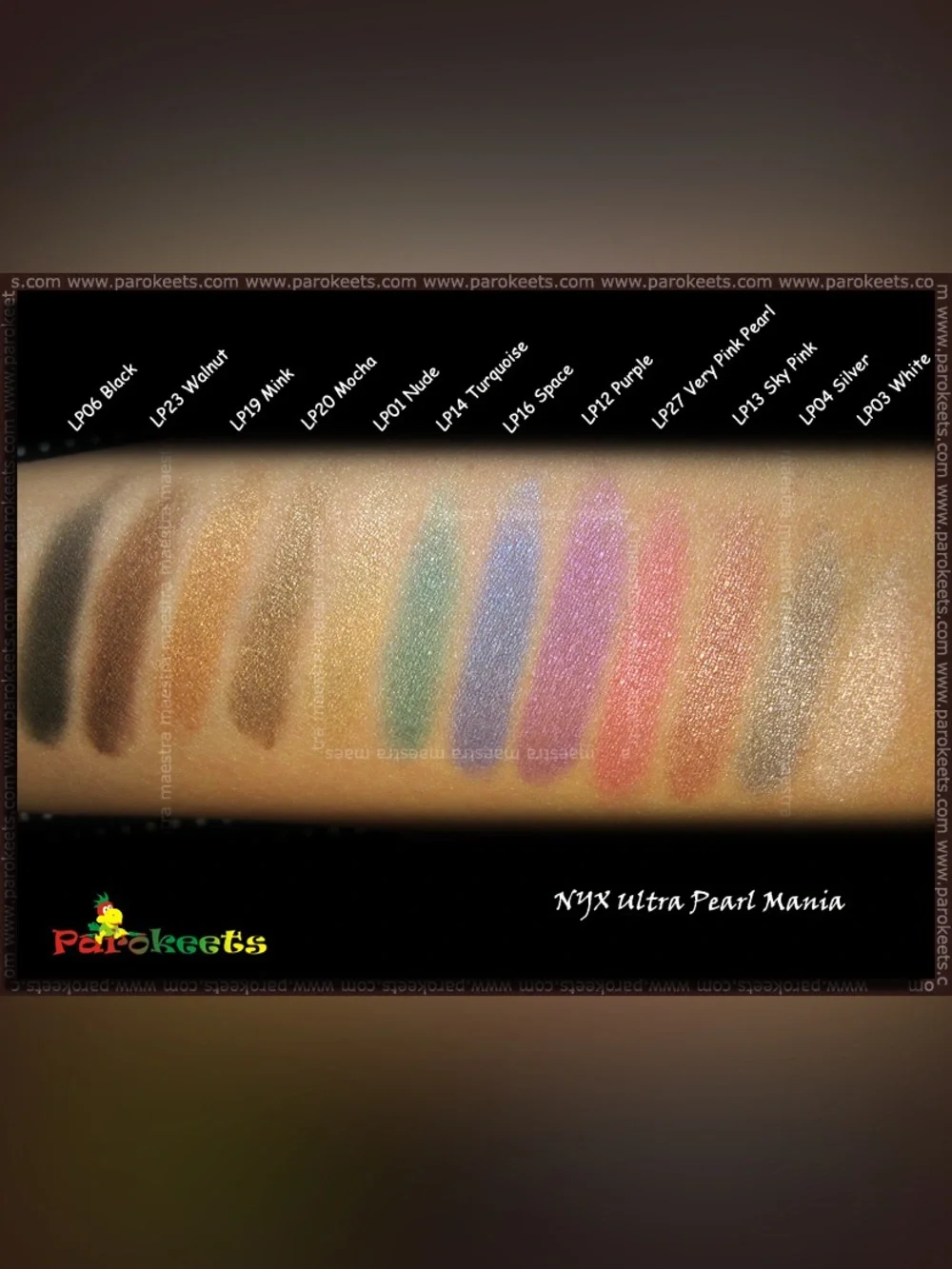 NWT NYX Ultra Pearl Mania Loose Powder Eye Shadow - Very Pink Pearl LP27